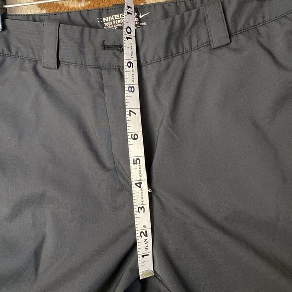 Nike Golf Women’s capri Dri Fit Tour Performance Pants Cropped charcoal Size 10 - Picture 9 of 12